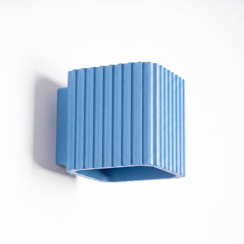 Sollux Lighting Wandlamp RIFF azuurblauw G9 - 10x12x10cm