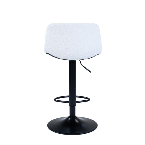 Giga Meubel Barkruk Hugo - Bouclé - Beige - Set van 2 - vtwonen shop