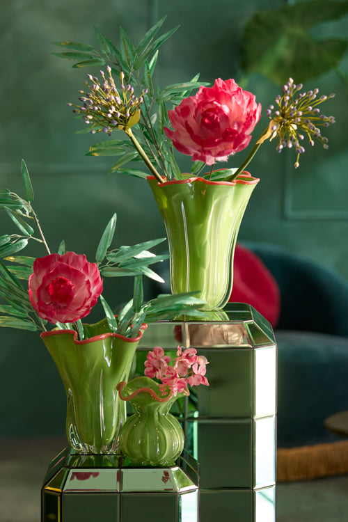 Light & Living vaas KAZUNO - Ø22x27cm - groen