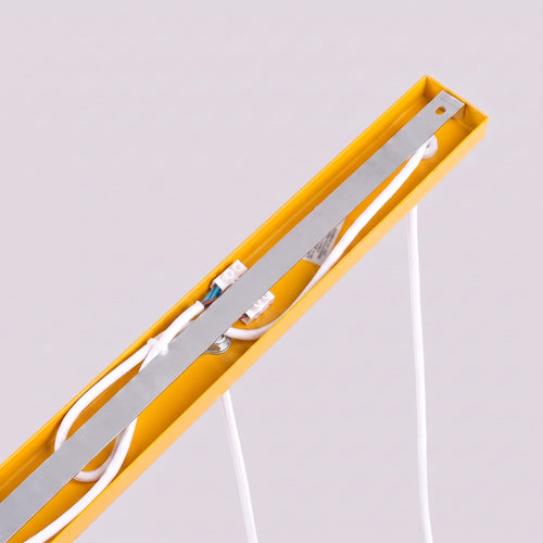 Sollux Lighting Hanglamp RAYO 3L geel - 45x6x98cm