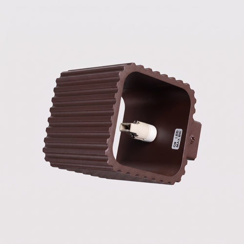 Sollux Lighting Wandlamp RIFF bruin G9 - 10x12x10cm