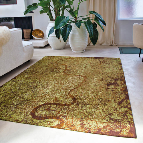 Louis De Poortere vloerkleed Green Meadows - groen - 200x280cm