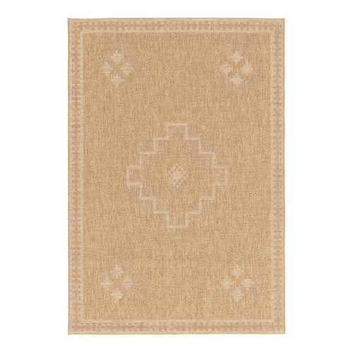 AFK Living vloerkleed Arid - voor binnen en buiten - beige - 200 x 290 cm