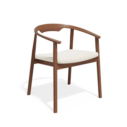 Premium Interiors - Set van 2 stoelen LARA - bouclette crème 61cm