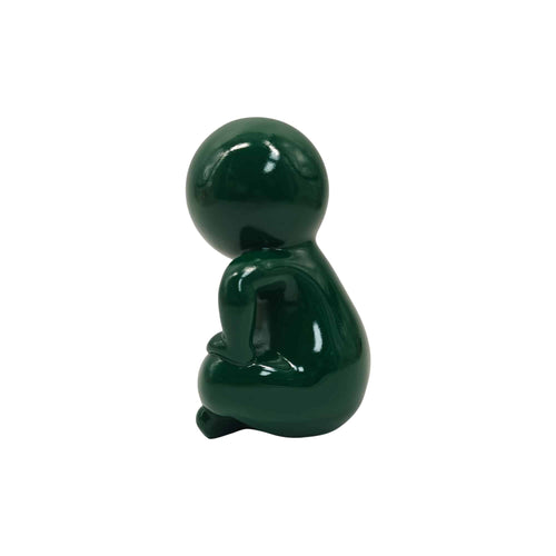 Present Time ornament Amigo Sitting Large - groen - 24x21x34.8cm