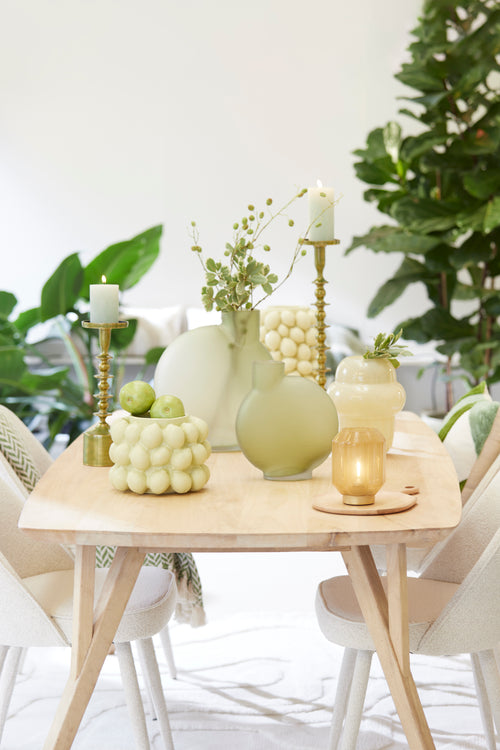 Light & Living kandelaar MERAKO - Ø11x54.5cm - groen