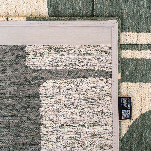 Louis De Poortere vloerkleed Sea Spray - groen - 80x250cm - vtwonen shop