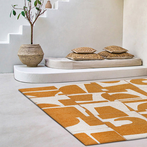 Louis De Poortere vloerkleed Curry - geel - 140x200cm - vtwonen shop