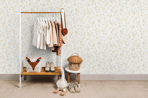 Sanders & Sanders behang fruit beige - 53 cm x 10 m - 641015