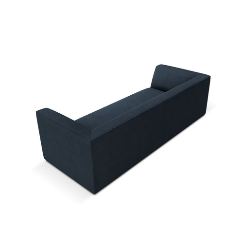 Cosmopolitan Design - Bank Siena 3-zits, structurele stof marineblauw - 92x232x69cm