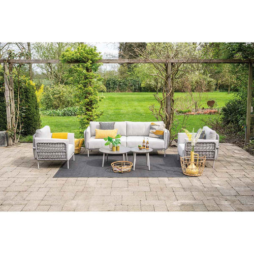 Garden Impressions loungeset Langkawi taupe 5-delig