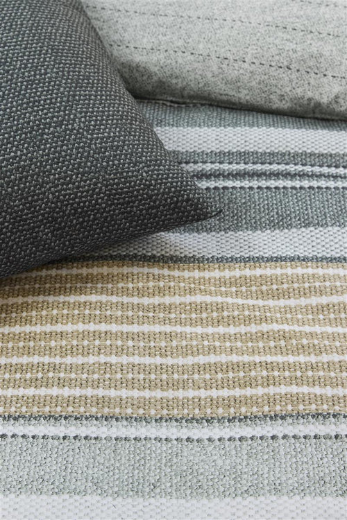 Beddinghouse Lex dekbedovertrek - Lits-Jumeaux - 240x200/220 cm - Grijsgroen - vtwonen shop