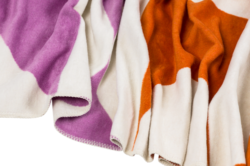 noo.ma TUL Katoenen deken - Terracotta - vtwonen shop