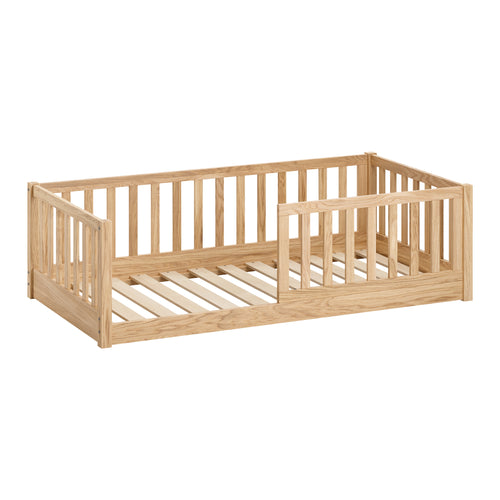 Petite Amélie Montessori vloerbed Nid - Peuterbed 70x140 cm -  Naturel - vtwonen shop