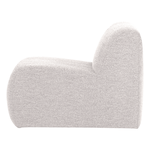 WOOOD 1-zits bank Mojo Base - Bouclé - Ecru Melange - 74x84x97