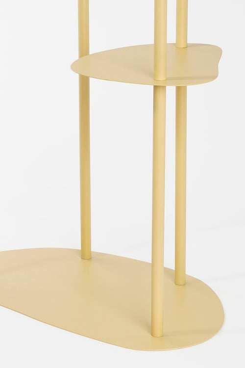 Mica Decorations  Fonda Plantentafel - L48 x B27 x H140 cm - Metaal - Lichtgeel - vtwonen shop