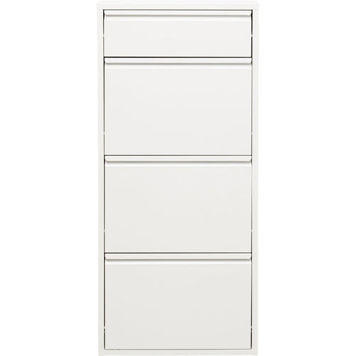 Kare Design Schoenenkast Caruso - wit - 3+1 laden - vtwonen shop