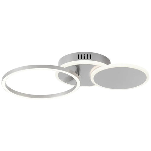 Paul Neuhaus plafondlamp Baikal - 3 lichts - 43  x 8.2   cm - mat chroom