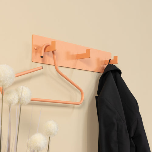 Spinder Design kapstok Leatherman 3 - Clay Terra - 3 haken - vtwonen shop