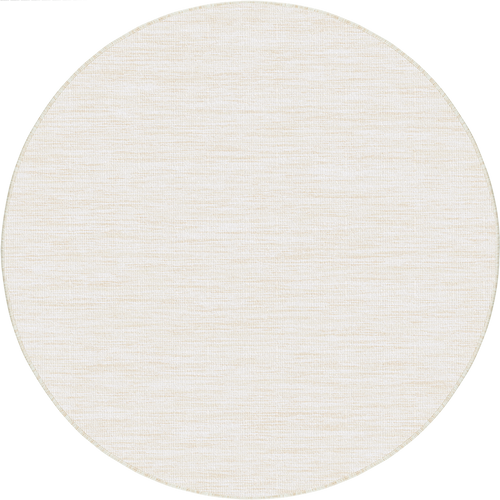 Rond buitenkleed Tone wit/naturel - Interieur05 - 240 x 240 cm