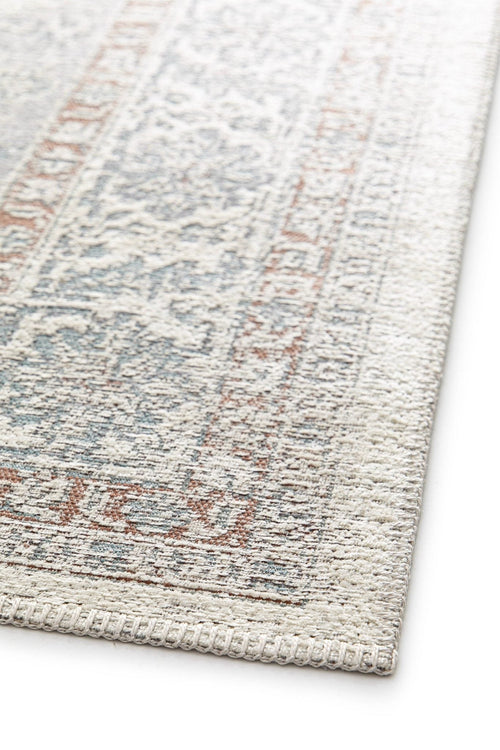 AFK Living vloerkleed Valois - gerecyclede vezels - blauw - 120x170 cm