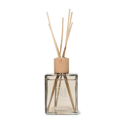 Rivièra Maison Amber Muse Fragrance Sticks 200 ml - Glas - Bruin - vtwonen shop