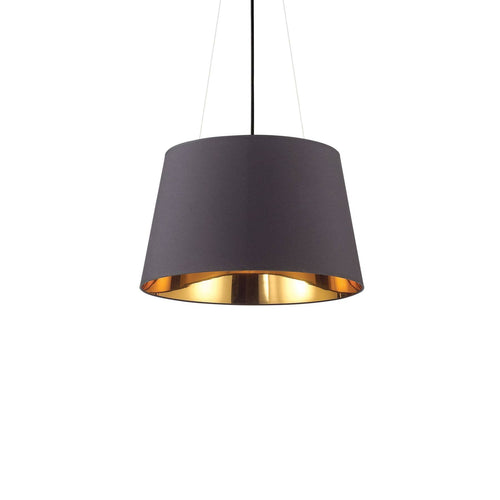 Ideal Lux Nordik - 4 Light Dome Plafond Hanglamp Zwart