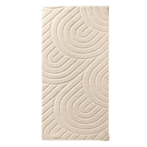 LESLIE - plaid 150x200 cm - 100% gerecycled polyester - Tofu - beige