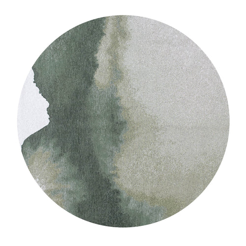 Louis De Poortere vloerkleed Palm Green - groen - 240x240cm - vtwonen shop