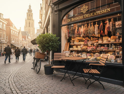 MaximaVida inklapbare vierkante tuintafel Toscana 70 cm zwart - 100% FSC excellent acacia