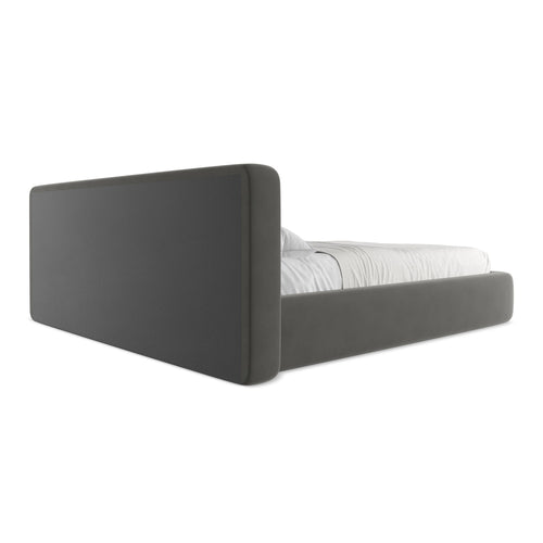 LaMiaSofa Bed met opbergruimte Firenze - velours - staal - 220x225x82
