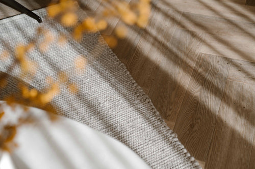 Mrcarpet wollen vloerkleed Gotland - lichtgrijs - 200x290cm (populair)