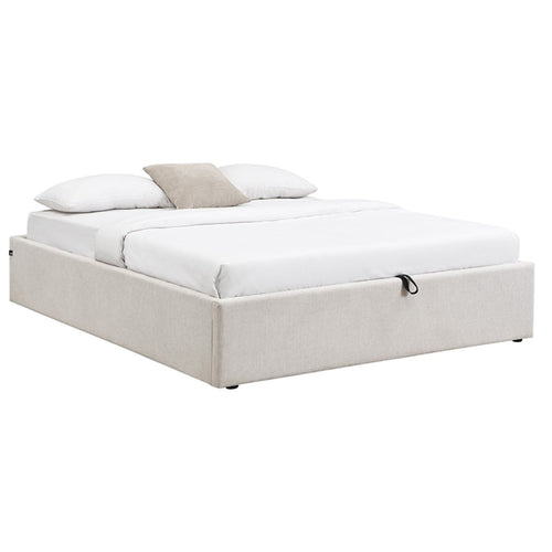 Calicosy - Opbergbed ALIX - beige 204x150x36,50 cm