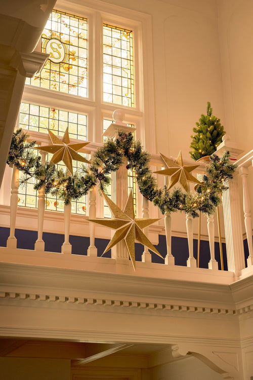 Black Box Trees Vandans Guirlande met LED Verlichting - L180 cm - Groen Frosted