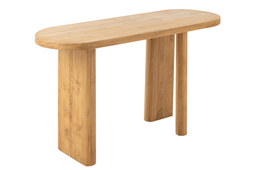 J-Line tafel - Teak hout - naturel - vtwonen shop