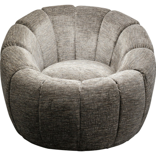 Kare Design Draaifauteuil Fiori grijs - vtwonen shop
