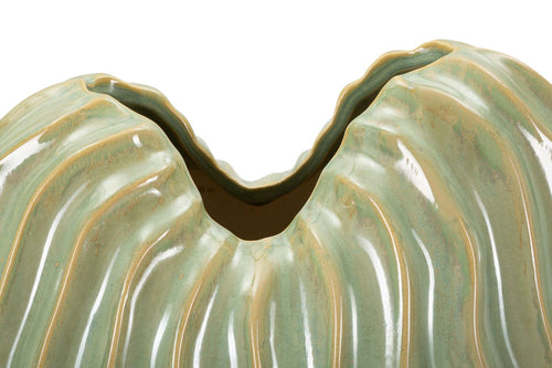 Mauro Ferretti vaas - 27x14x46,5 cm - groen