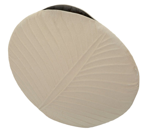 Mauro Ferretti vaas - Ø 41,5x14 cm - creme