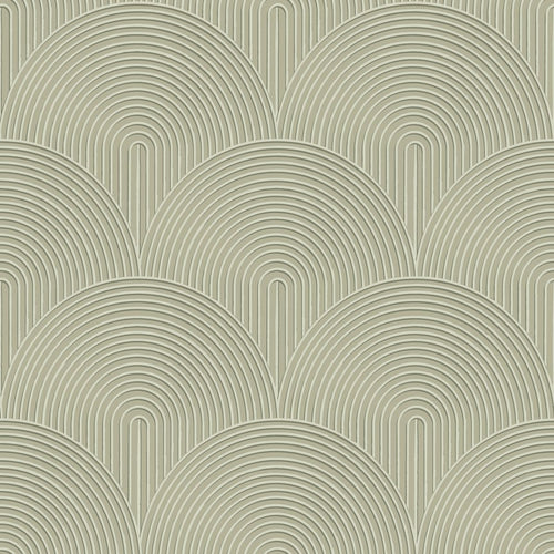 ESTAhome behang 3D-motief groen - 50 x 900 cm - 131105 - vtwonen shop