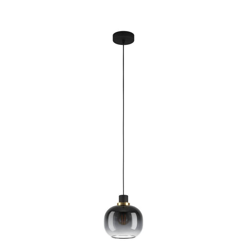 EGLO hanglamp Oilella - e27 - 19 cm - zwart/geelkoper - vtwonen shop