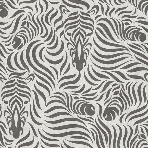Sanders & Sanders behang zebra's zwart en wit - 53 cm x 10 m - 640519 - vtwonen shop