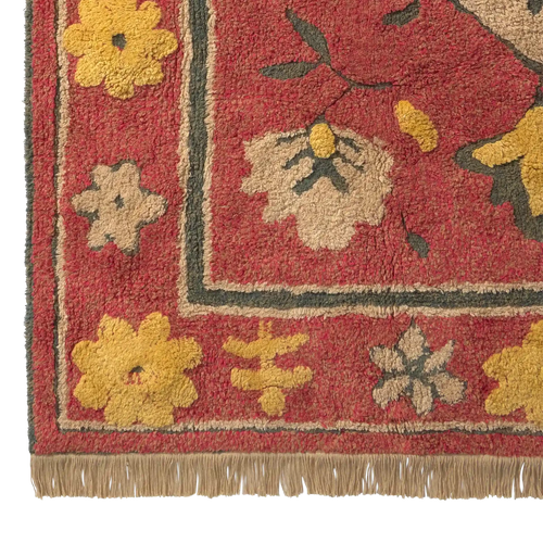 Lorena Canals wasbaar vloerkleed Persian Red