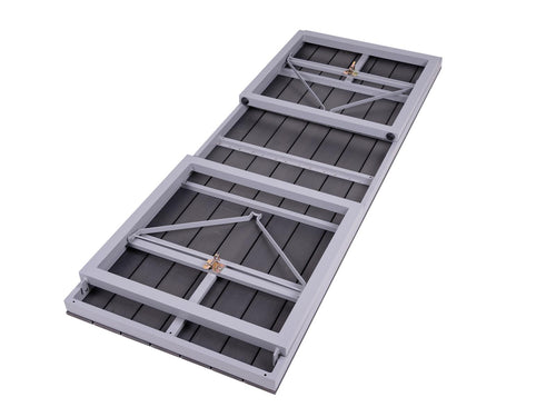 MaximaVida tuintafel inklapbaar kunststof-aluminium Hamburg 200 cm zwart - onderhoudsarm - vtwonen shop