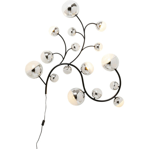 Kare Design Wandlamp Boa Vista zilver