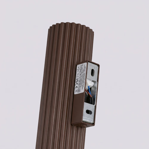 Sollux Lighting Wandlamp KARBON 20 bruin - 6,5x8,5x20cm
