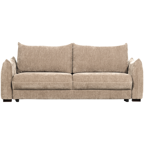 WOOOD 3-zits slaapbank Jonne - Chennile - Naturel - 92x233x105 - vtwonen shop