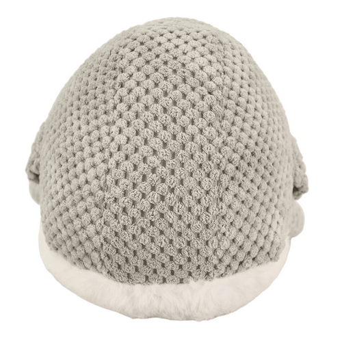 Pintado & Lacado knuffeldier Walvis - grijs - 51 cm