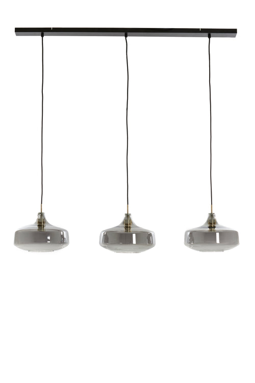 Light & Living hanglamp SOLNA - grijs - 120x30x21cm - vtwonen shop