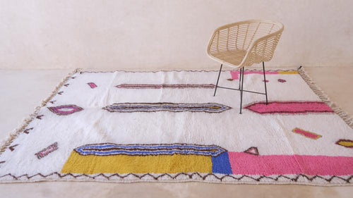 AFK Living vloerkleed Berber - handgemaakt - Wol - 211 x 286 cm