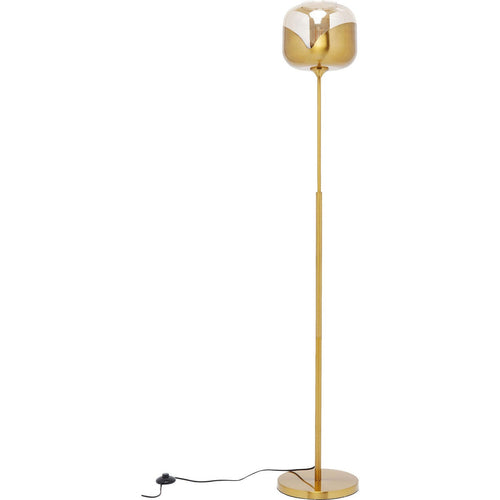 Kare Design Vloerlamp Goblet Ball 160cm goud - vtwonen shop
